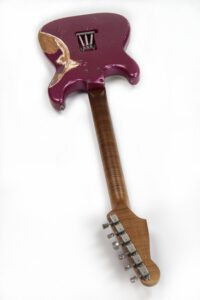 moews Salinger Purple Metallic Grand Guitars