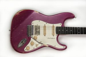 moews Salinger Purple Metallic Grand Guitars